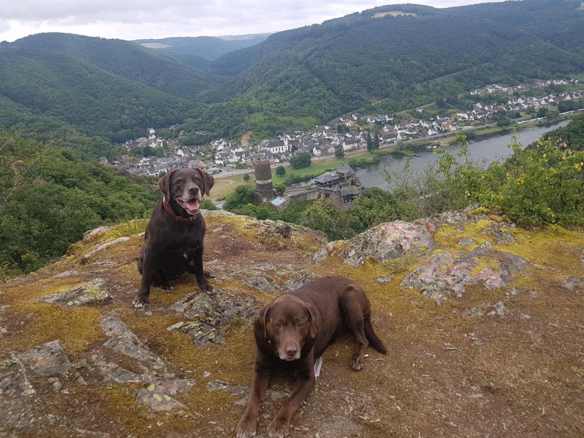 Ferienhaus Leopold Mit Burgblick An Der Mosel Burgen  Esterno foto