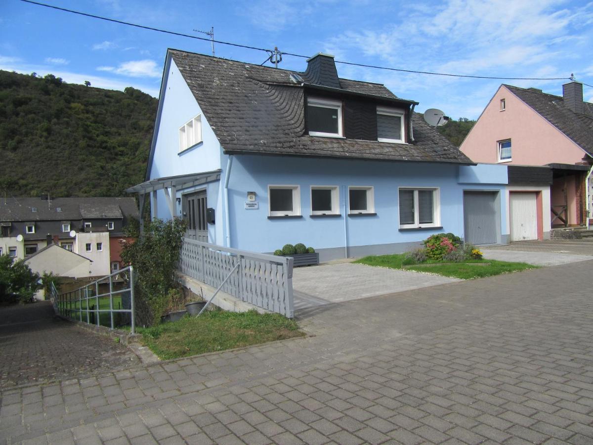 Ferienhaus Leopold Mit Burgblick An Der Mosel Burgen  Esterno foto