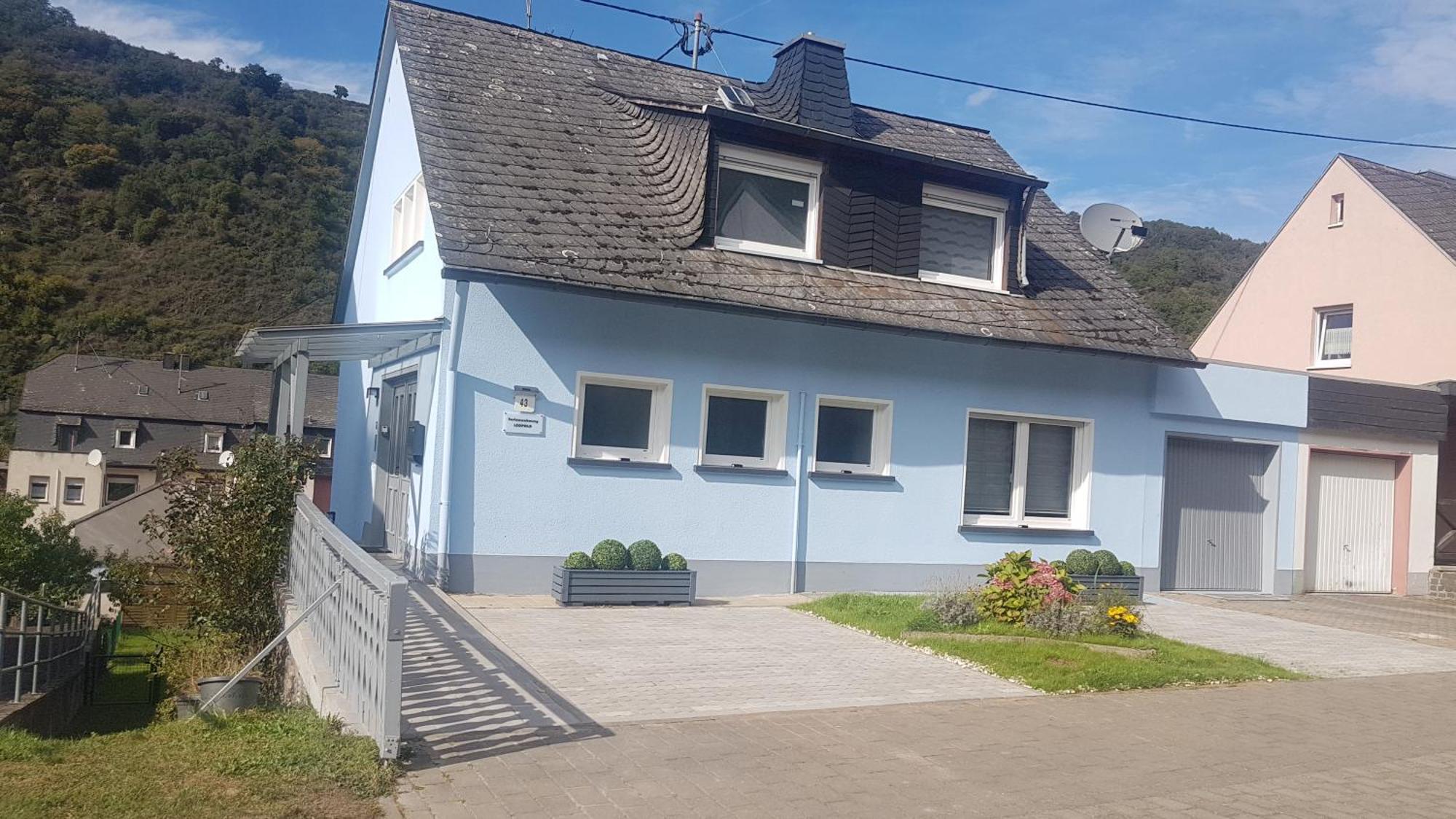 Ferienhaus Leopold Mit Burgblick An Der Mosel Burgen  Esterno foto