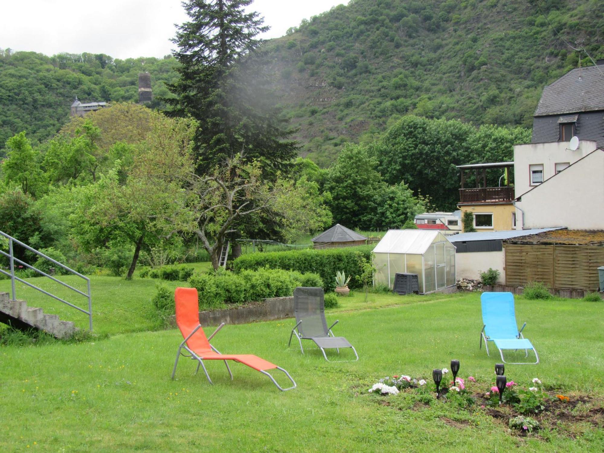 Ferienhaus Leopold Mit Burgblick An Der Mosel Burgen  Esterno foto