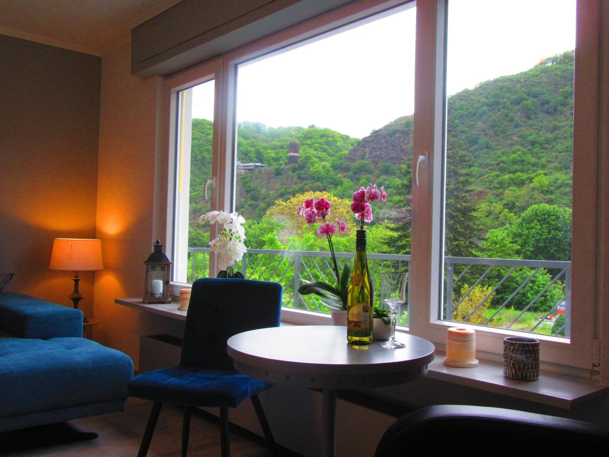 Ferienhaus Leopold Mit Burgblick An Der Mosel Burgen  Esterno foto