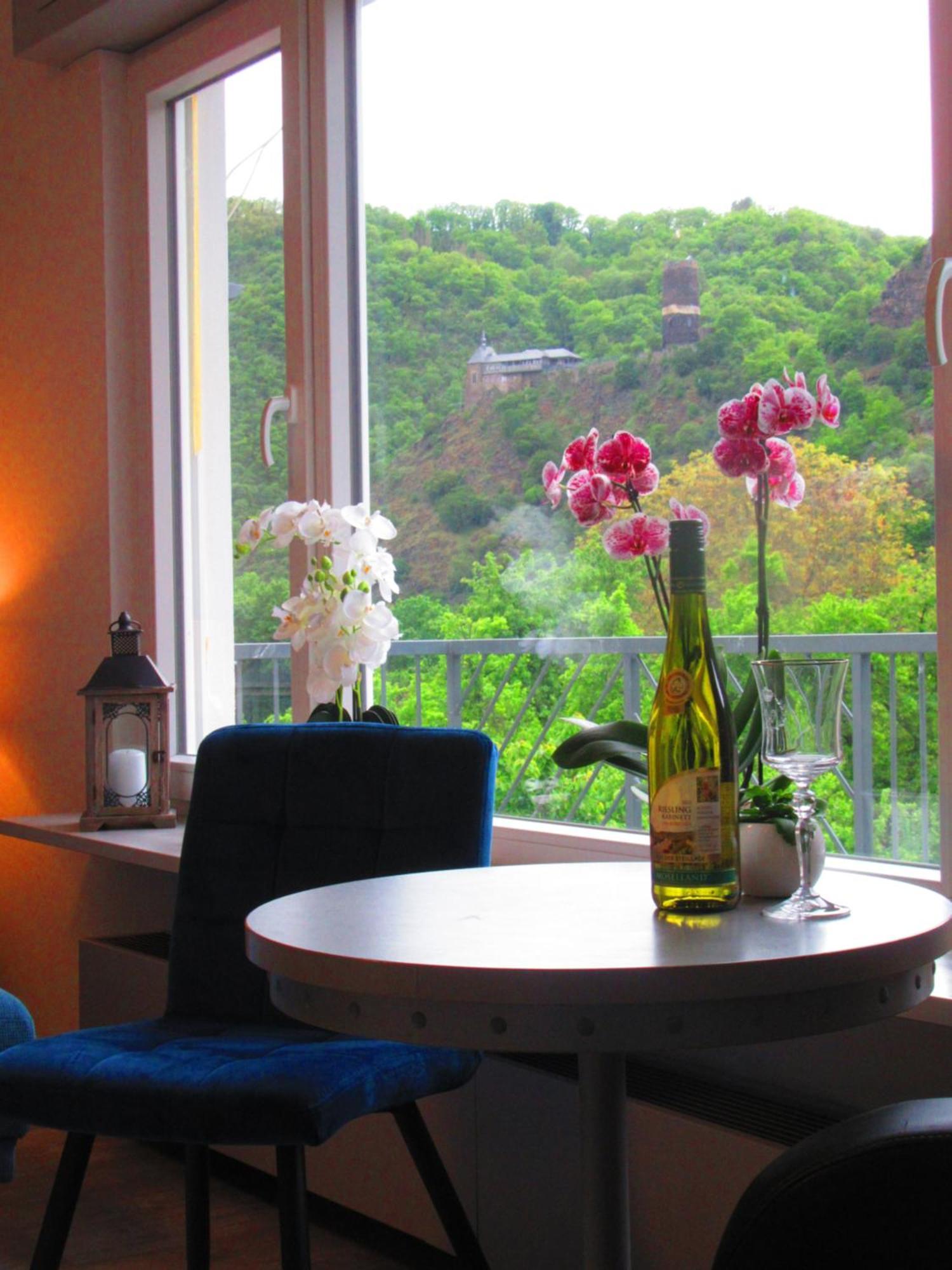 Ferienhaus Leopold Mit Burgblick An Der Mosel Burgen  Esterno foto